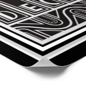 アールデコポスター13 x 19 ポスター (角)