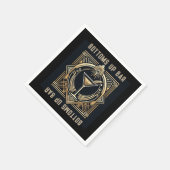 アールデコマルティニバーロゴ スタンダードカクテルナプキン (角)