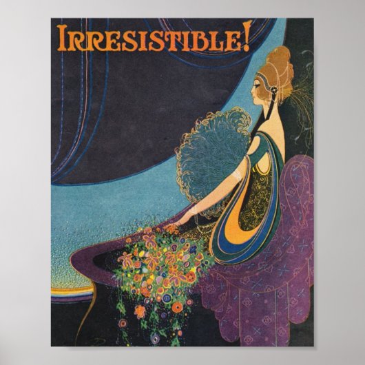 アールデコマヴィス香料広告 ポスター (正面)