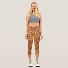 アールデコマーメはかりで測ード – マゼンタ カプリレギンス