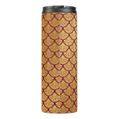 アールデコマーメはかりで測ード – マゼンタ タンブラー (裏面)