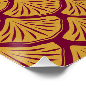 アールデコマーメはかりで測ード – マゼンタ ポスター (コーナー)