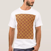 アールデコマーメはかりで測ード – マゼンタ Tシャツ (正面)