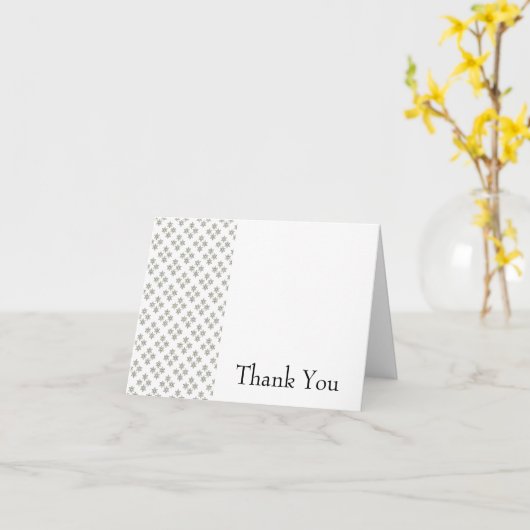 アールデコミニスターサンキューカード カード (黄色い花)