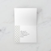 アールデコミニスターサンキューカード カード (内部)