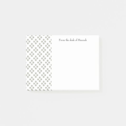 アールデコミニスターパーソナライズされたズ ポストイット (正面)