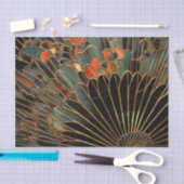 アールデコムーディファン 薄葉紙 (クラフト)