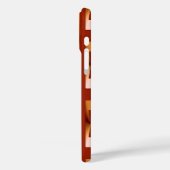 アールデコメタリックジオメトリック – 銅と錆 Case-Mate iPhoneケース (裏面 / 左)