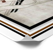 アールデコメンズファッションポスター12 x 16 ポスター (角)