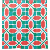 アールデコモザイク シャワーカーテン (正面)