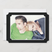 アールデコモダンの招待 招待状 (裏面)