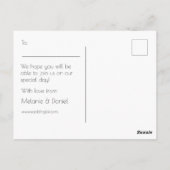 アールデコモダンギャツビーグリッター救ザデイ ポストカード (裏面)