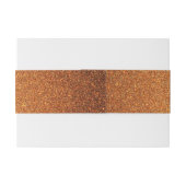 アールデコモダンギャツビーグリッター結婚ズ 招待状ベリーバンド (裏面例)