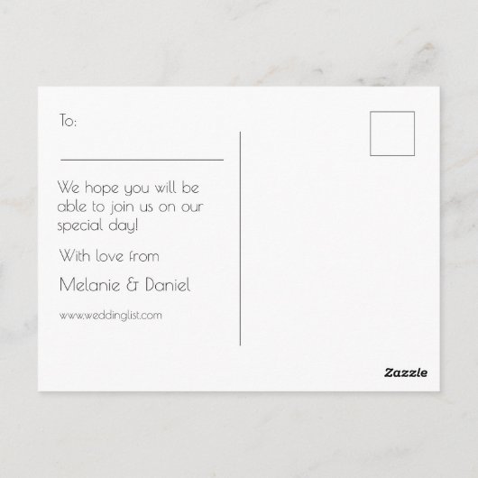 アールデコモダンギャツビーシンプルグリッター救ザデイ ポストカード (裏面)