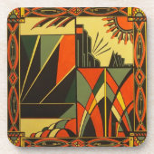 アールデコユニークコースター コースター (正面)