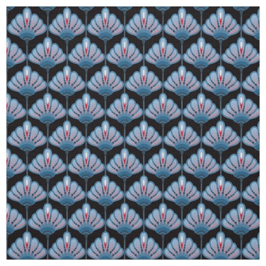 アールデコユリ模様DIY ファブリック (見本)