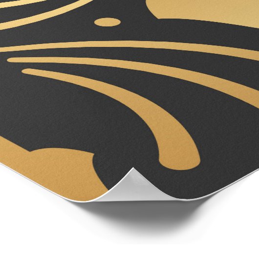 アールデコラグジュアリー:ヴィンテージエレガ日本のンス ポスター (角)