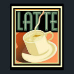 アールデコラテポスター16 x 20 ポスター<br><div class="desc">ニースはっきりしたアールデコラテコーヒーポスター16 x 20</div>