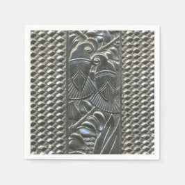 アールデコラブバード紙ナプキン スタンダードカクテルナプキン