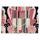 アールデコラブラッピング紙 ラージペーパーバッグ (正面)