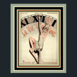 アールデコラヴィパリジェンヌ16 x 20ポスター ポスター<br><div class="desc">Bonne et Heureusesアールデコポスター16 x 20</div>