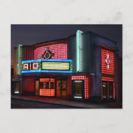 アールデコリオシアター、カンザス州オーバーランドパーク ポストカード