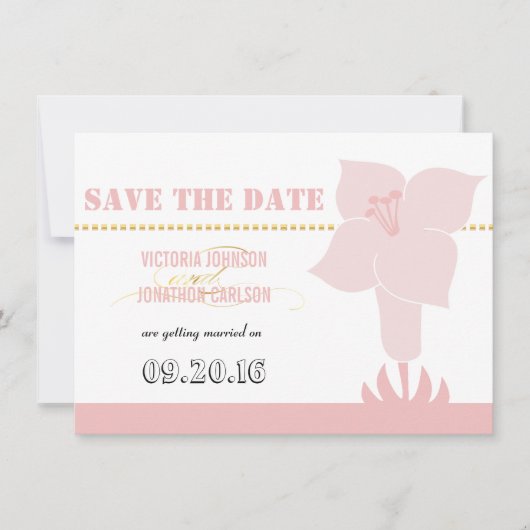 アールデコリリモダンタイポグラフィ結婚ズ 招待状 (正面)