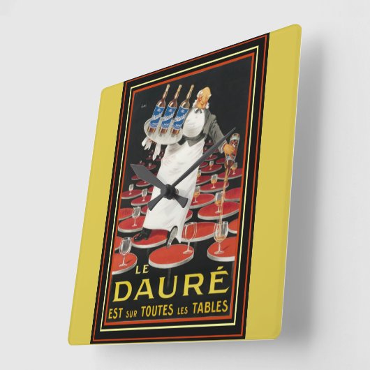 アールデコルドゥアアドウォールクロック スクエア壁時計 (傾斜)