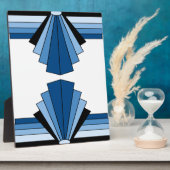 アールデコレイヤー（青） フォトプラーク (側面)