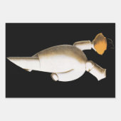 アールデコレストランシェフ、ヴィンテージビジネス ラッピングペーパーシート (正面2)