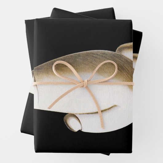 アールデコレストランシェフ、ヴィンテージビジネス ラッピングペーパーシート (インサイチュ)