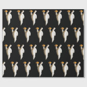 アールデコレストランシェフ、ヴィンテージビジネス ラッピングペーパー (フラット)