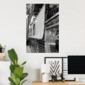 アールデコレストラン外装ポスター ポスター (ホームオフィス)