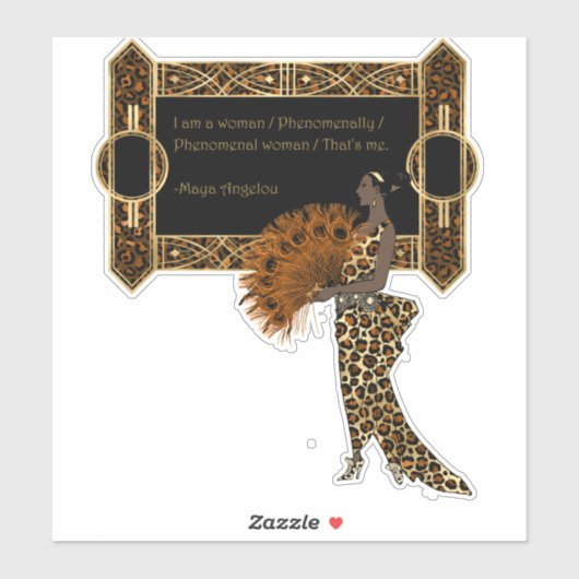 アールデコレディーエマーキング引用文 シール (シート)