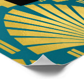 アールデコレディースファッション ポスター (角)