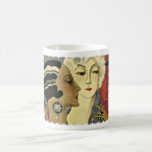 アールデコレディース コーヒーマグカップ (中央)