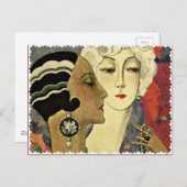 アールデコレディース ポストカード (正面/裏面)