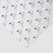 アールデコレディーズハンドホールディングシャンパングラス 薄葉紙 (詳細)