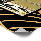 アールデコレディーポスター ポスター (角)