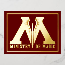 アールデコレトロレッド金ゴールドモノグラムMヴィンテージアート 箔シーズンポストカード