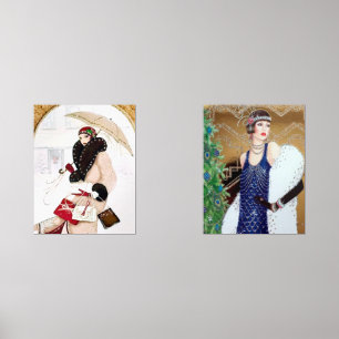 アールデコレトロヴィンテージクリスマスレディース