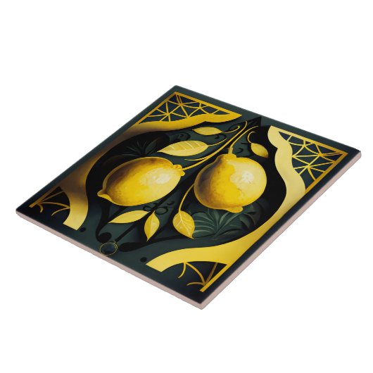 アールデコレモン タイル (側面)