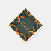 アールデコローアリング20sブライダルシャワー スタンダードカクテルナプキン (角)