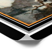 アールデコヴィパリジェンヌ冬1926 16 x 20 ポスター (角)