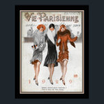 アールデコヴィパリゼンヌ1929年新年 ポスター<br><div class="desc">Vie Parisienne's December 1928 1929の新年のカバーフランスの11x14も表示されている10x10、16x20、標準または – アールデコサイズの11x14カスタム。</div>