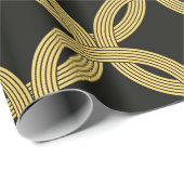 アールデコヴィンテージパターン。装飾オーナメント。  ラッピングペーパー (ロールコーナー)