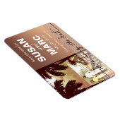 アールデコヴィンテージビーチ日付flexの保存 マグネット (右側)