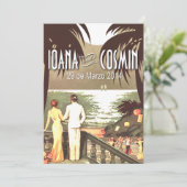 アールデコヴィンテージビーチ結婚式赤面 (スタンド正面)