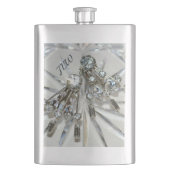 アールデコヴィンテージラインストーンエレガントクラシックズ フラスク (正面)