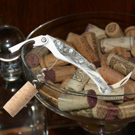 アールデコヴィンテージラインストーン(イニシャル付) ソムリエナイフ